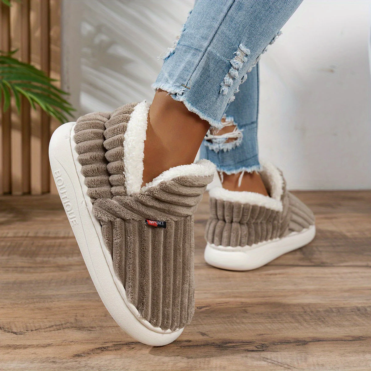 CozyStep™ | Zapatillas de casa de peluche - Imagen 5