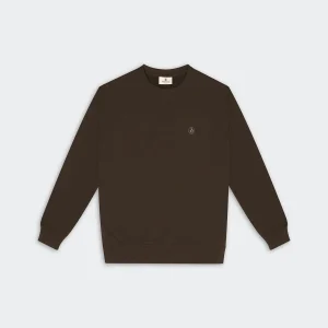 Polera para Hombre DUNKELVOLK SIMPLE CREW FR Marrón