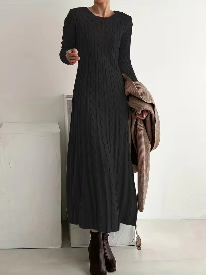 Jemima - Vestido Largo de Punto Elegante - Imagen 5