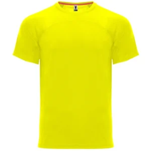Camiseta técnica unisex combinada