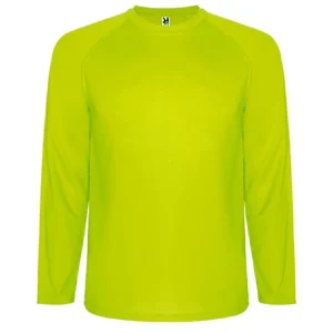 Camiseta técnica de manga larga ranglán