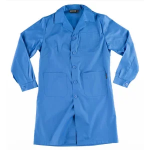 Bata de se¤ora con cierre de botones