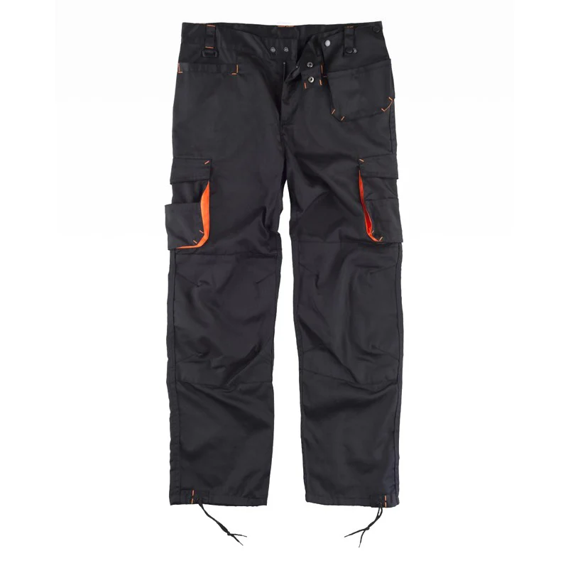 Pantal贸n de trabajo multibolsillos combinado - Imagen 4