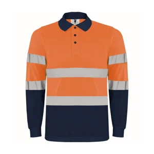 Polo alta visibilidad manga larga Polaris