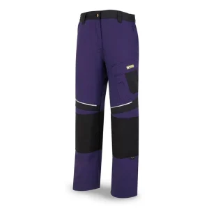 Pantalón tergal canvas 245 g. Color azul marino/negro. MA588-PANE