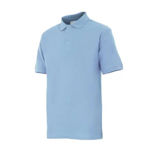 Polo de trabajo en manga corta sin bolsillo