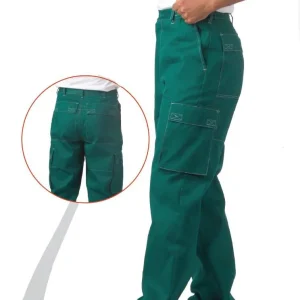 WTB1418 Pantalón con cintura elástica, refuerzo en culera y multibolsillos.
