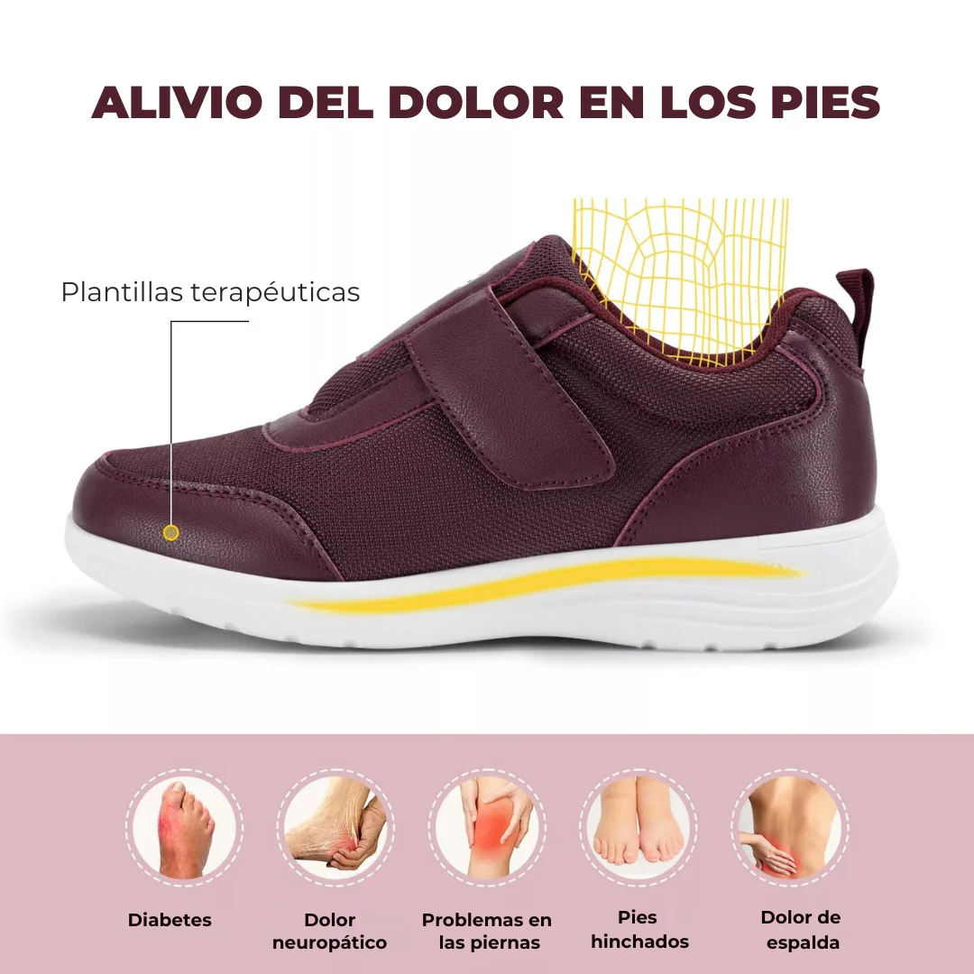 Zapatos unisex cómodos con tiras fáciles de poner para diabéticos® - Imagen 7