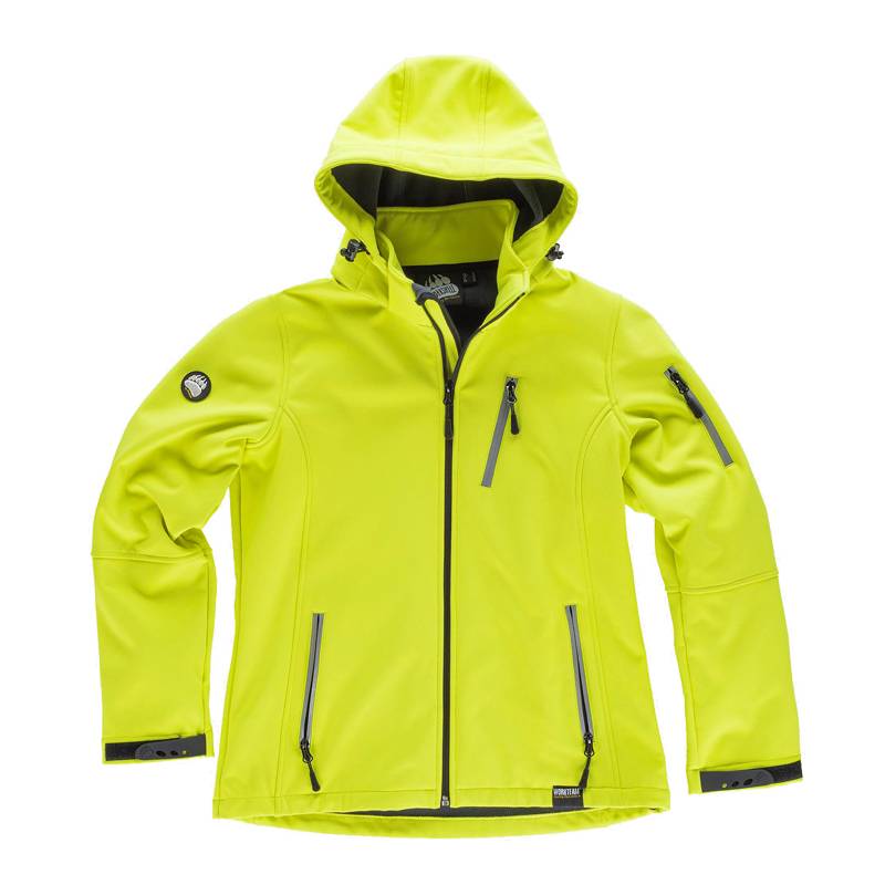 Chaqueta de mujer SoftShell con capucha