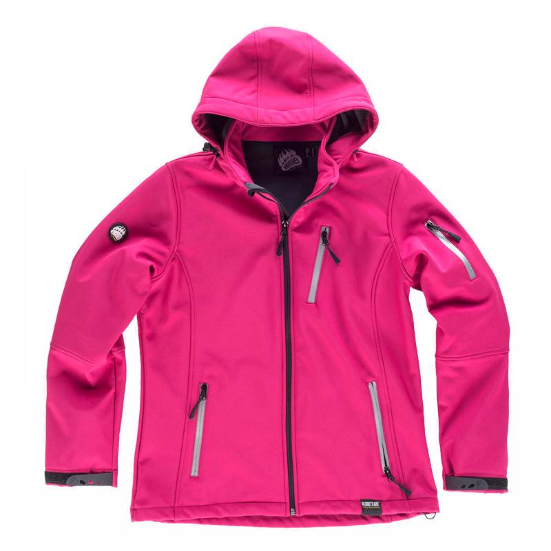 Chaqueta de mujer SoftShell con capucha - Imagen 4