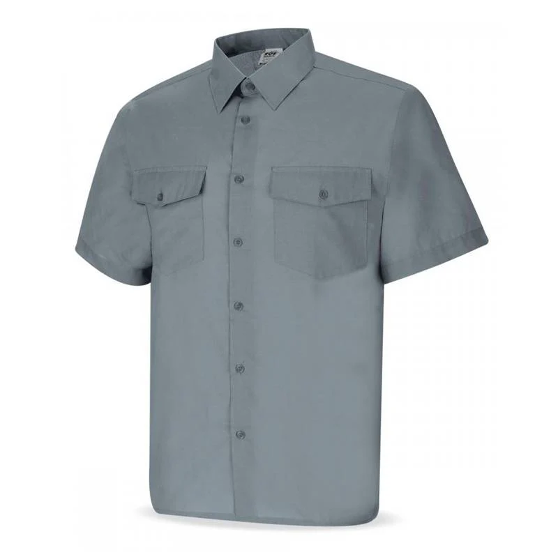 Camisa tergal manga corta 2 bolsillos - Imagen 4