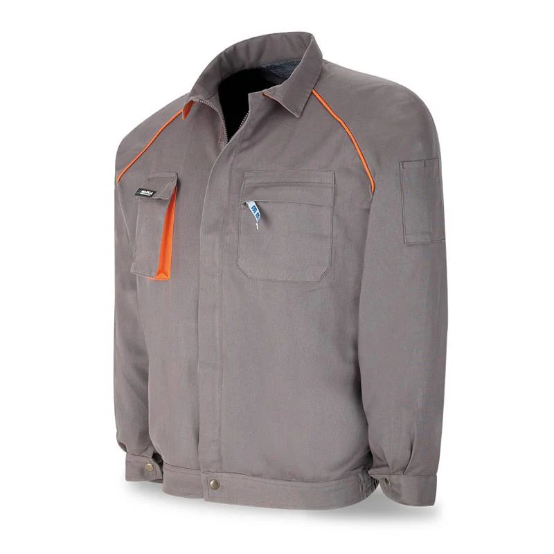 Chaqueta de algod贸n reforzada con triples costuras