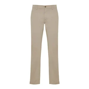 Pantalón largo para hombre chino tejido elástico