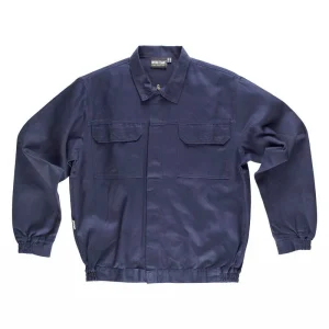 Cazadora con cremallera de metal oculta y 2 bolsos de pecho con tapetas.  100% Algodón.  Tejido resistente. WTB1300