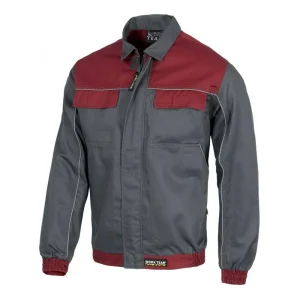 WTWF1852 Cazadora con cierre de cremallera de nylon oculta por solapa postiza con velcro.