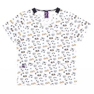 Casaca manga corta varios estampados