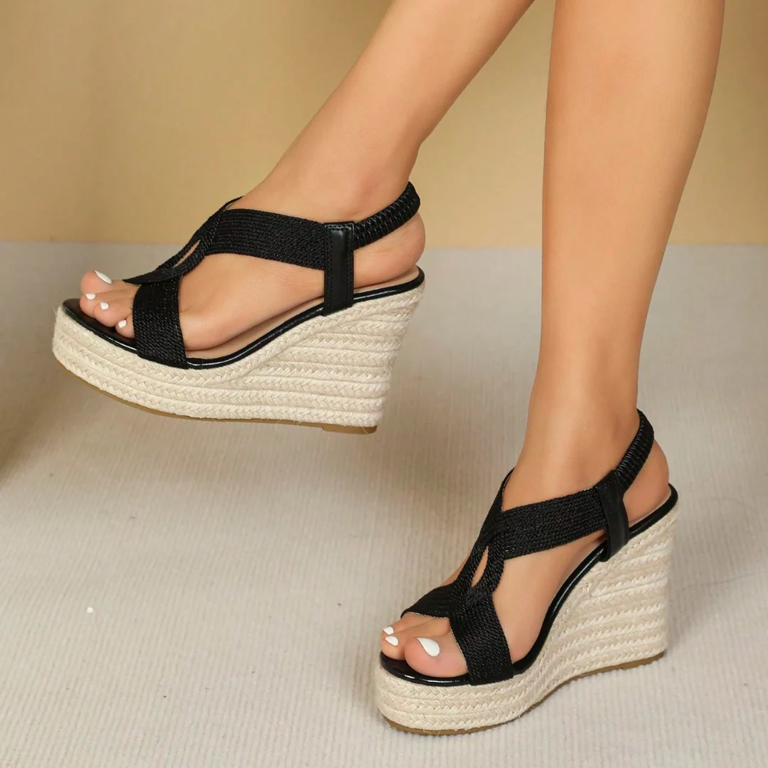 Sandalias de cu帽a antideslizantes para Mujer - Imagen 3