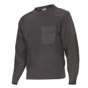 Jersey de punto con bolsillo y refuerzo hombros VE100
