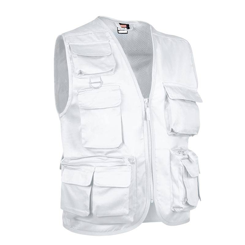 Chaleco de trabajo multibolsillos tipo Safari - Imagen 3