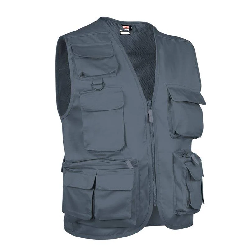 Chaleco de trabajo multibolsillos tipo Safari - Imagen 4