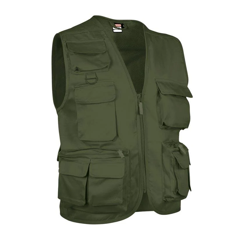 Chaleco de trabajo multibolsillos tipo Safari - Imagen 8