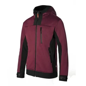 Chaqueta SoftShell bicolor con capucha