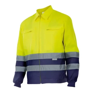 Cazadora de tergal bicolor Alta Visibilidad