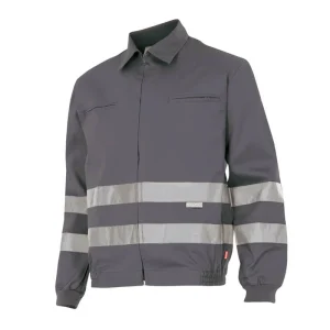 Cazadora con cintas de alta visibilidad