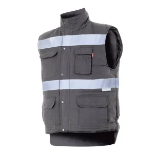 Chaleco acolchado con cintas reflectantes 205904