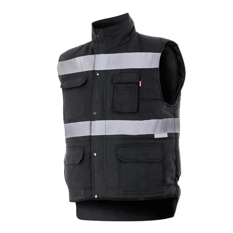 Chaleco acolchado con cintas reflectantes 205904 - Imagen 3