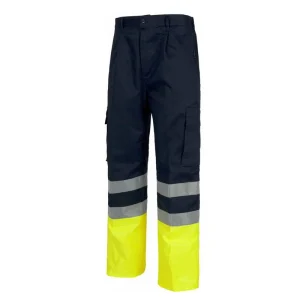 Pantalón alta visibilidad elástico en cintura