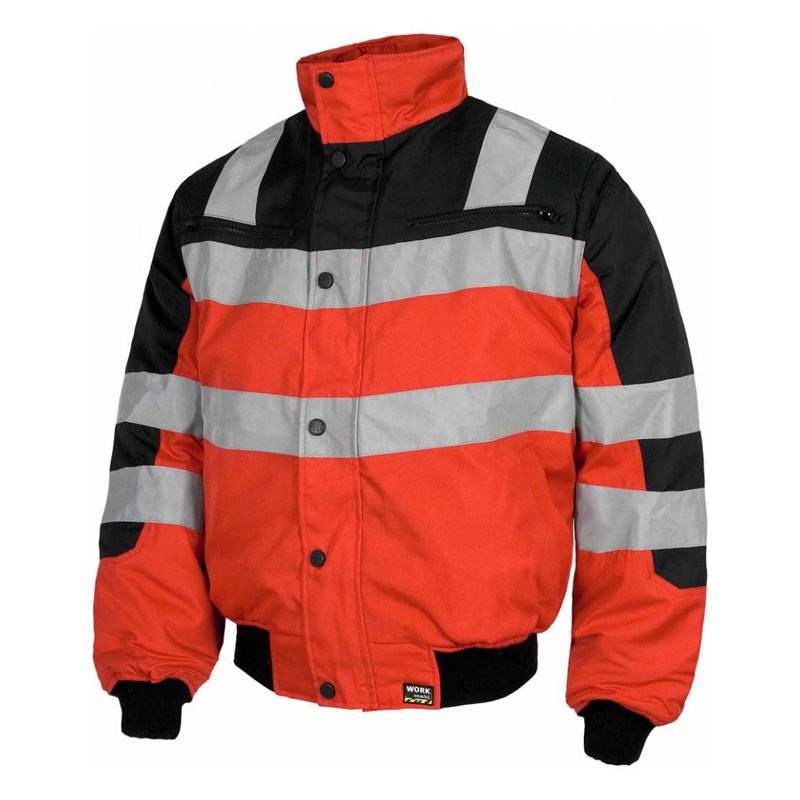 Cazadora piloto alta visibilidad bicolor - Imagen 3