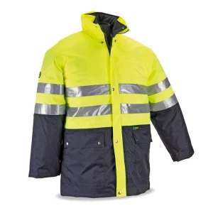 Parka triple uso alta visibilidad
