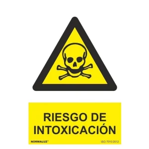 Señal RIESGO DE INTOXICACIÓN