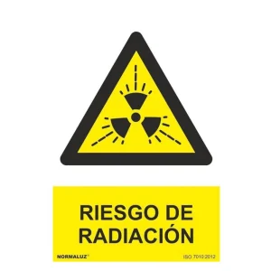 Señal RIESGO DE RADIACIÓN