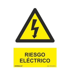SEÑAL RIESGO ELECTRICO PVC