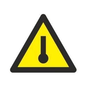 ADHESIVO TRIANGULAR ATENCION ALTA TEMPERATURA