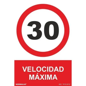 SEÑAL VELOCIDAD MÁXIMA 30 PVC