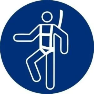 ADHESIVO CIRCULAR OBLIGATORIO CINTURON 9CM