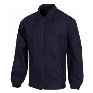 Cazadora ignífuga, cremallera oculta. 100% Algodón