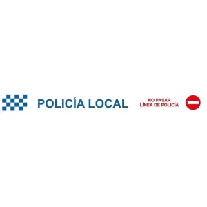 Cinta balizamiento policía local
