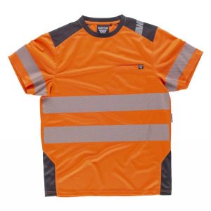 Camiseta combinada alta visibilidad C9241