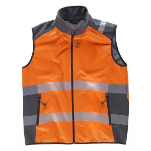 Chaleco softshell combinado