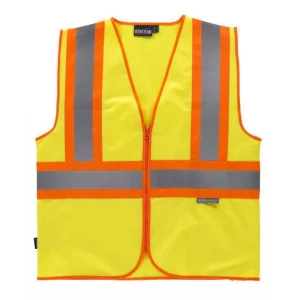 Chaleco reflectante y fluorescente