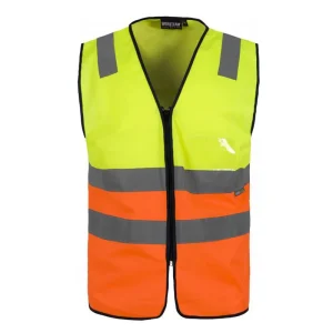 Chaleco alta visibilidad combinado