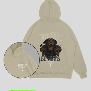 Hoodie beige Prosper (UNISEX)