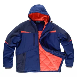 Parka softshell acolchada