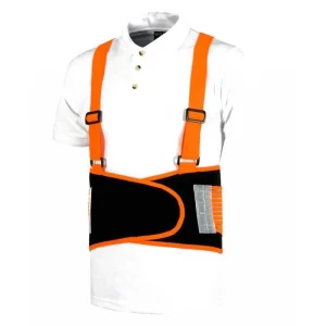 Faja lumbar alta visibilidad