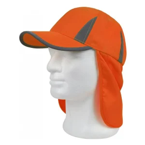Gorra alta visibilidad protector nuca