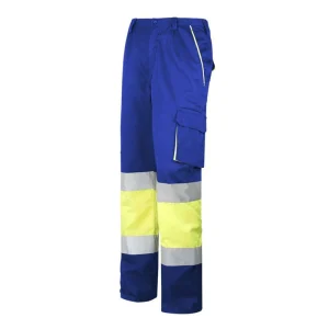 Pantalón multibolsillos combinado con Alta visibilidad
